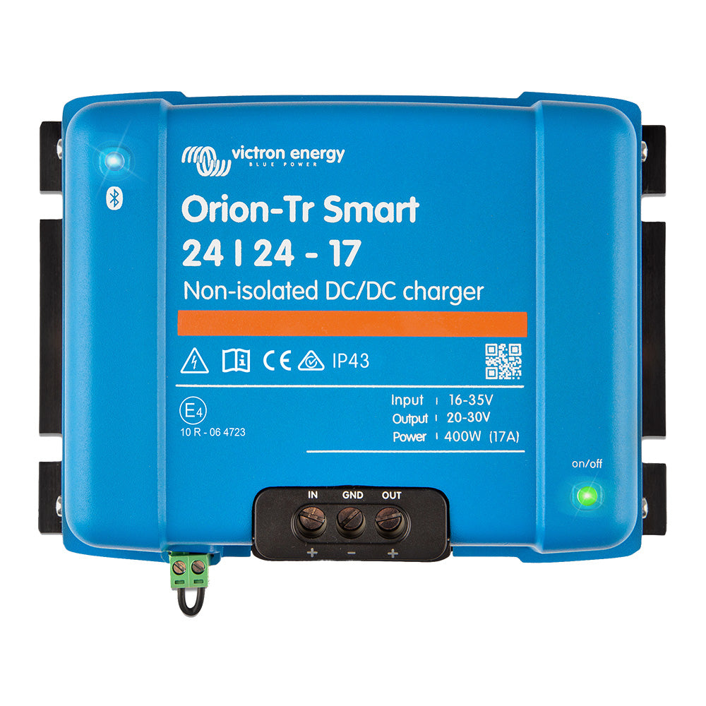 Cargador o fuente de alimentación CC-CC sin aislamiento Victron Orion-TR Smart 24/24-17A de 17 A (400 W) [ORI242440140]