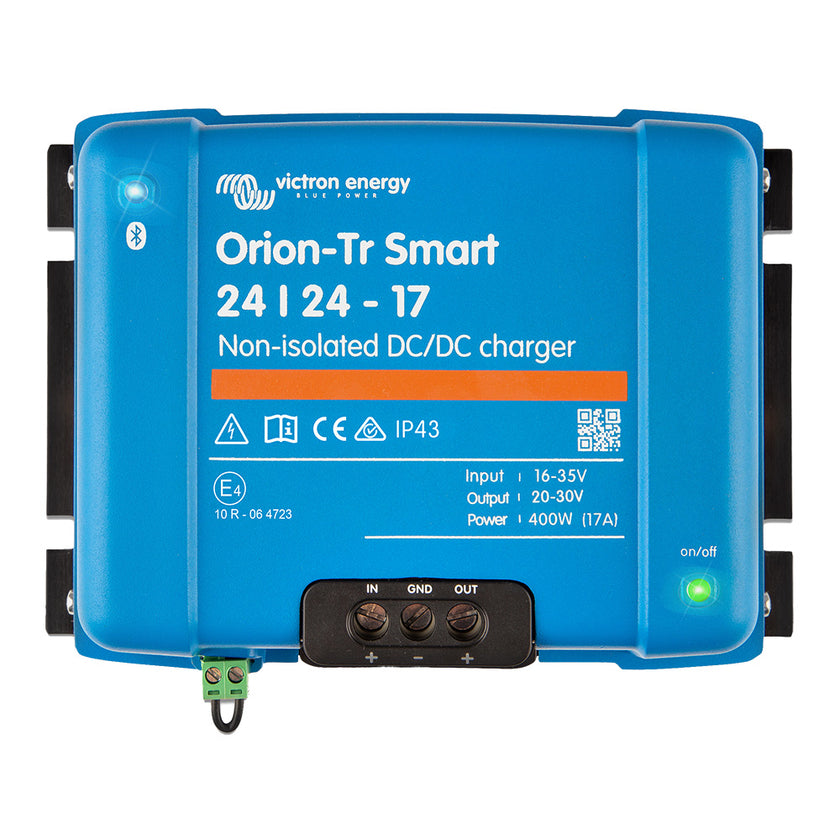 Cargador o fuente de alimentación CC-CC sin aislamiento Victron Orion-TR Smart 24/24-17A de 17 A (400 W) [ORI242440140]
