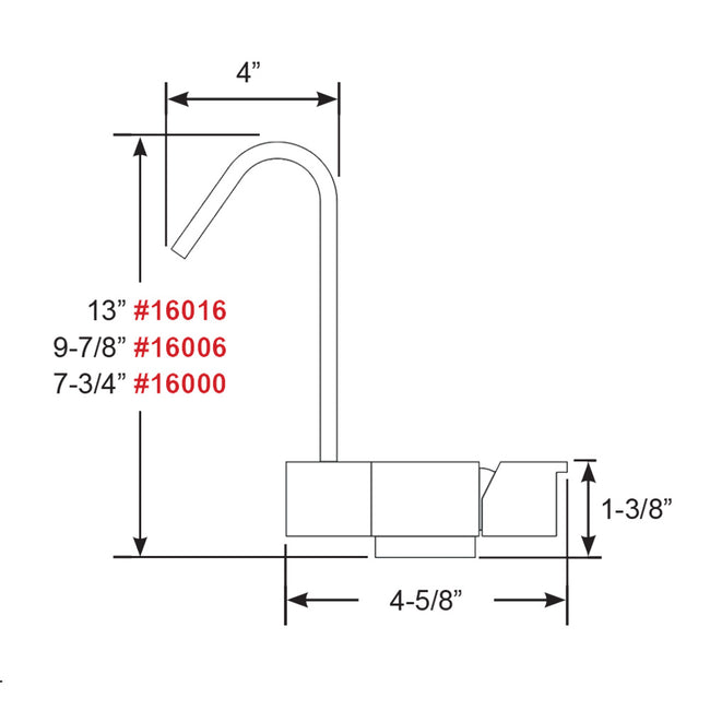 Mezclador plegable Scandvik de estilo geométrico - 7,75