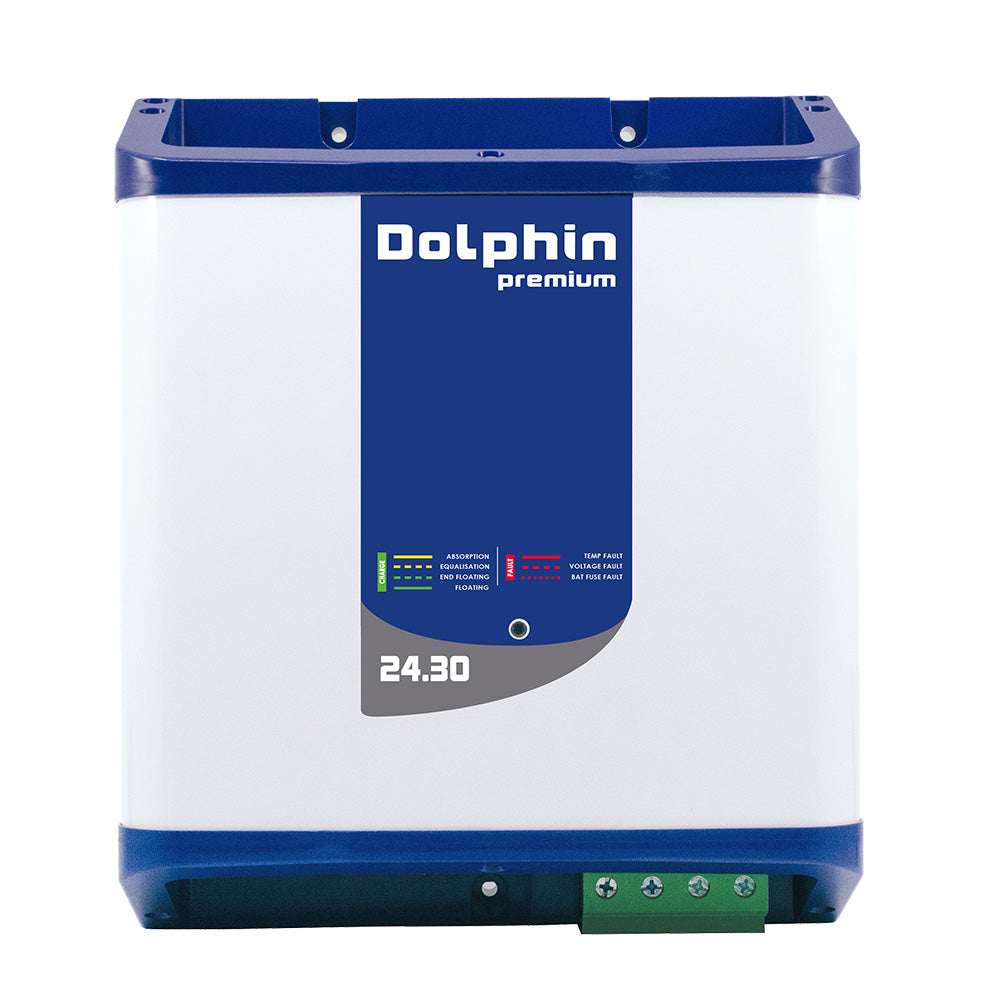 Cargador de batería Dolphin Serie Premium - 24 V, 30 A [99041]