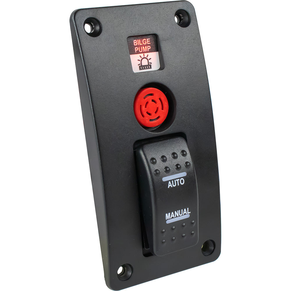Panel de alarma de agua con interruptor para bomba de achique Sea-Dog [423037-1]