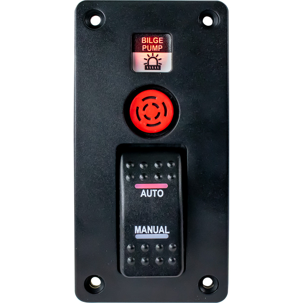 Panel de alarma de agua con interruptor para bomba de achique Sea-Dog [423037-1]