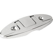 Cornamusa plegable Sea-Dog de acero inoxidable ovalada de 5