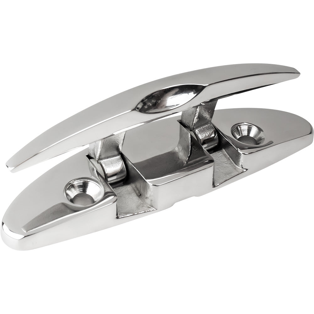 Cornamusa plegable Sea-Dog de acero inoxidable ovalada de 5