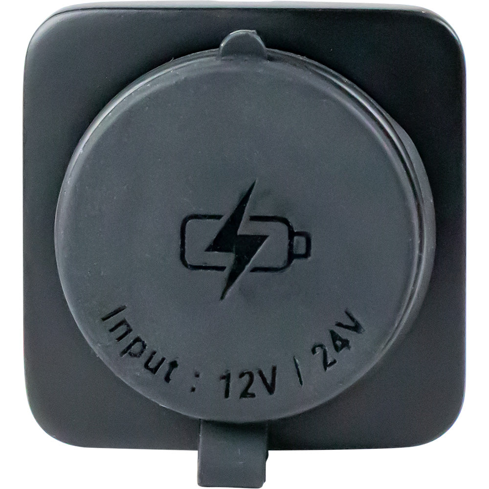 Toma de corriente cuadrada de montaje en superficie USB A/USB C Sea-Dog [426531-1]