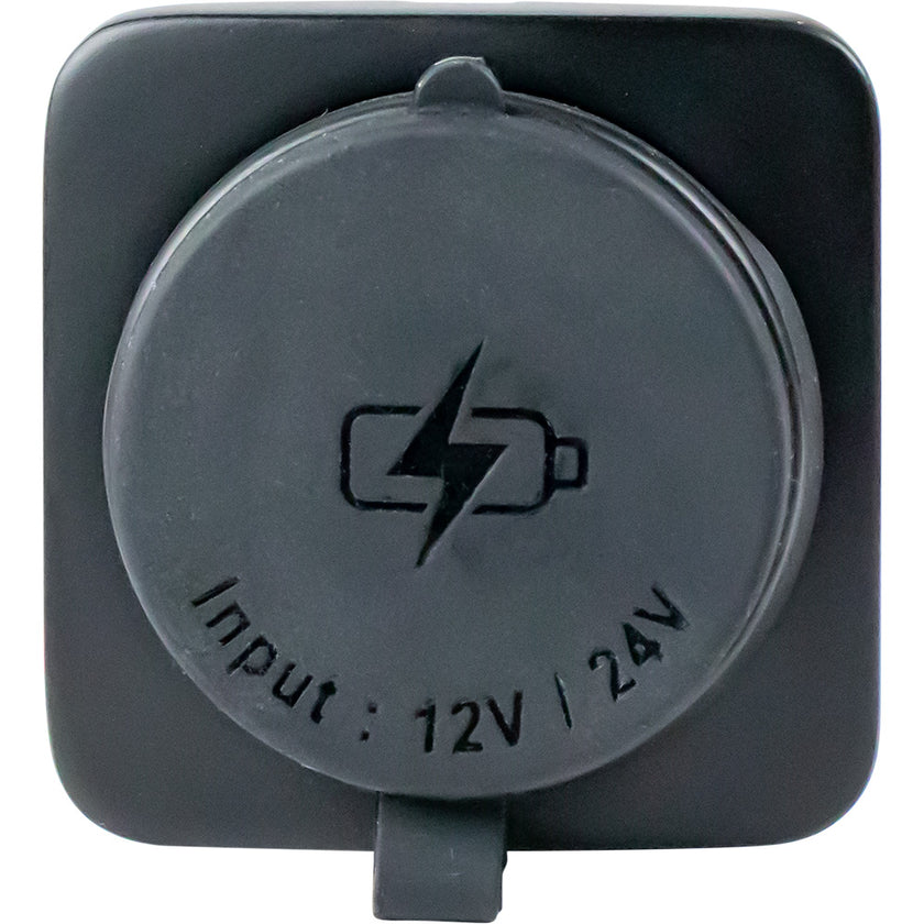 Toma de corriente cuadrada de montaje en superficie USB A/USB C Sea-Dog [426531-1]