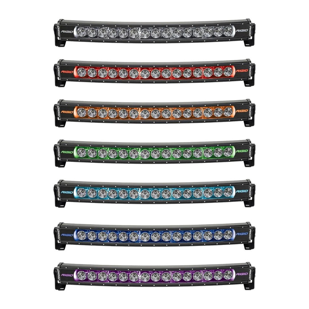 Barra de luz curva Radiance + de 50