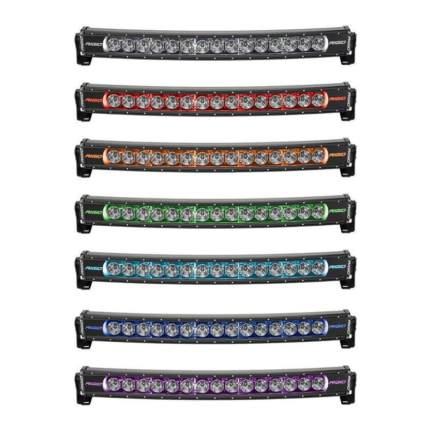 Barra de luz curva Radiance + de 50