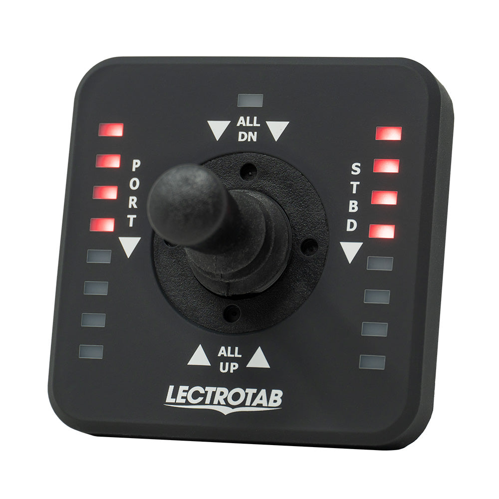 Control de aletas de compensación LED con joystick Lectrotab [JLC-11]