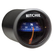 Brújula Ritchie X-23BU RitchieSport - Soporte para tablero - Negro/Azul [X-23BU]