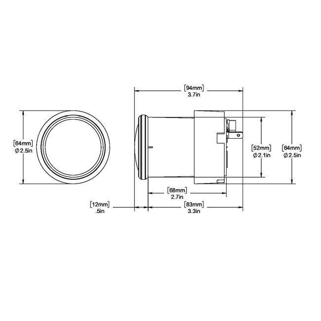Brújula Ritchie X-23WW RitchieSport - Soporte para tablero - Blanco/Negro [X-23WW]