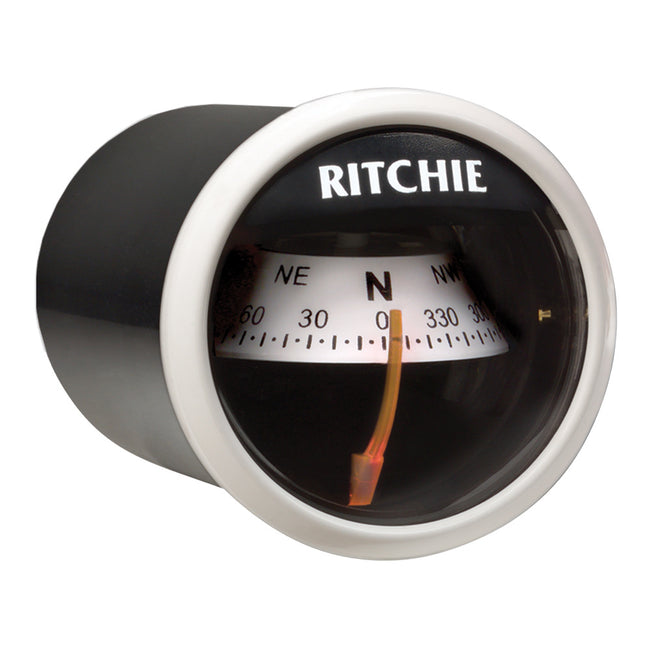 Brújula Ritchie X-23WW RitchieSport - Soporte para tablero - Blanco/Negro [X-23WW]