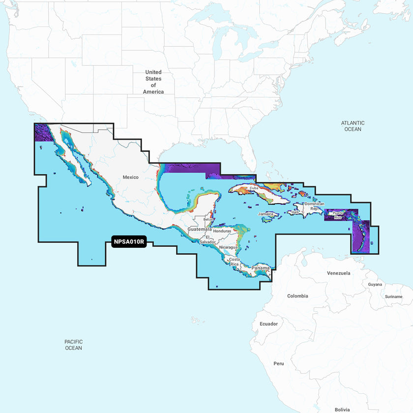 Navionics Platinum+ NPSA010R - Centroamérica y el Caribe [010-C1459-40]