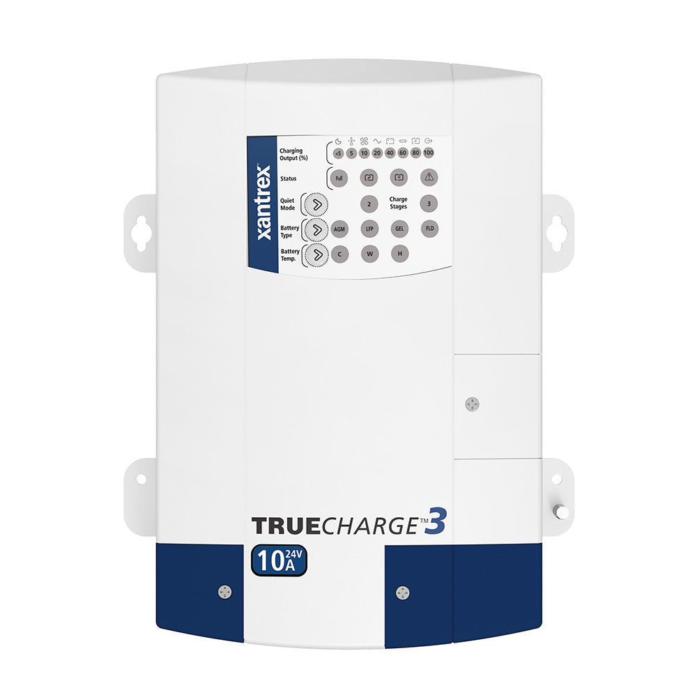 Cargador de batería Xantrex TRUEcharge3 de 10 A y 3 bancos, 24 V [804-2410-10]