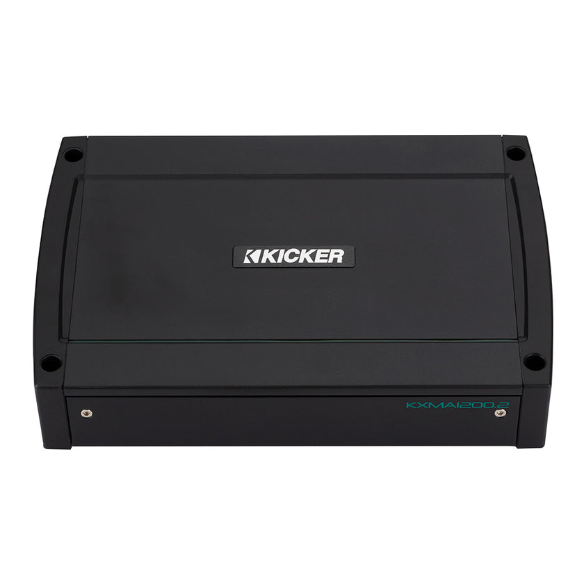Amplificador KICKER KXMA1200.2 de 2 canales, clase D de rango completo, 2 x 600 W [48KXMA12002]