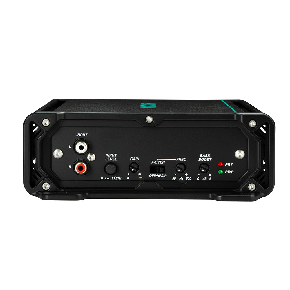 Amplificador de rango completo KICKER KMA150.2 de 2 canales, 2 x 75 W, resistente a la intemperie [48KMA1502]
