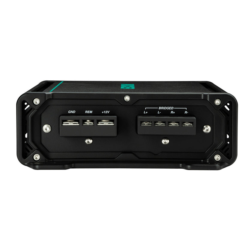 Amplificador de rango completo KICKER KMA150.2 de 2 canales, 2 x 75 W, resistente a la intemperie [48KMA1502]