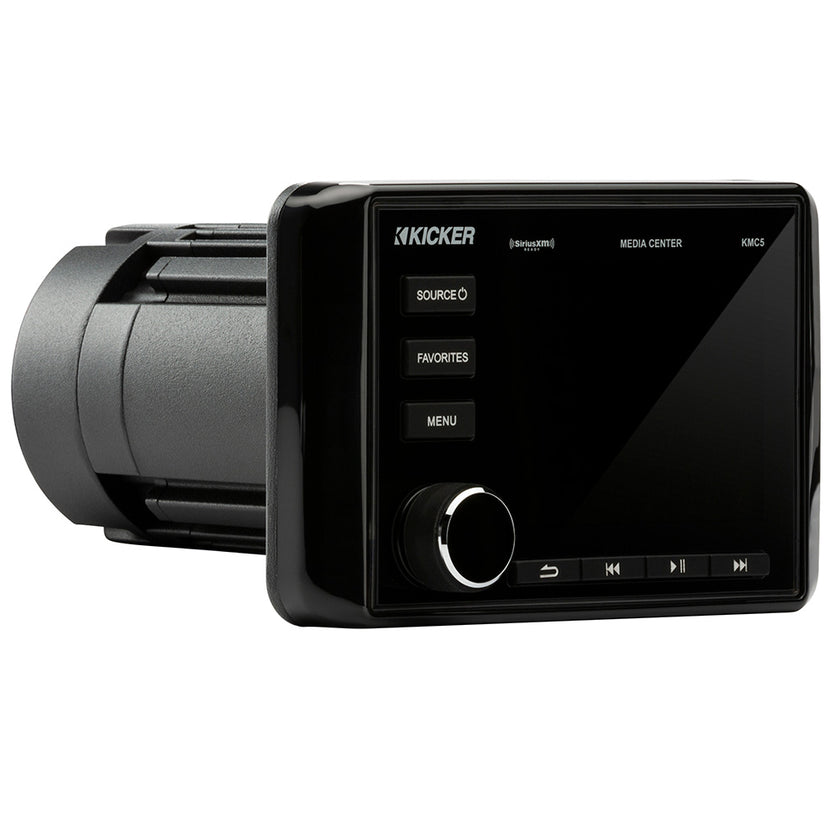 Centro multimedia KICKER KMC5 resistente a la intemperie con Bluetooth [46KMC5]