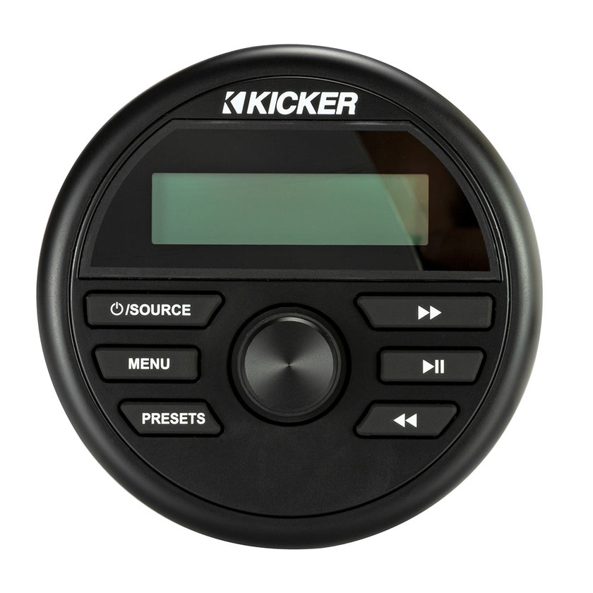 Centro multimedia KICKER KMC2 resistente a la intemperie con Bluetooth [46KMC2]
