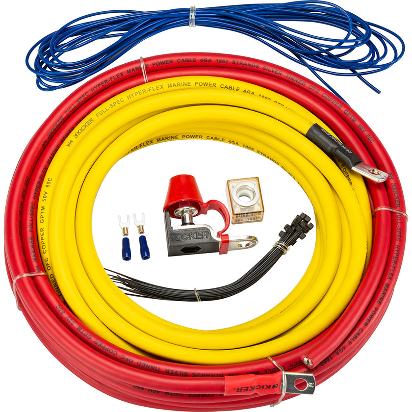 Kit de potencia KICKER KMPK4 de 4 AWG [47KMPK4]