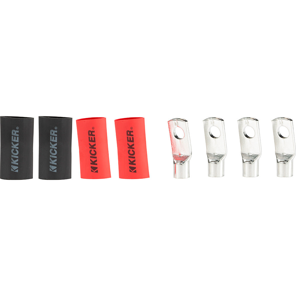 Terminal de anillo KICKER RT4 niquelado de 4 AWG y 5/16