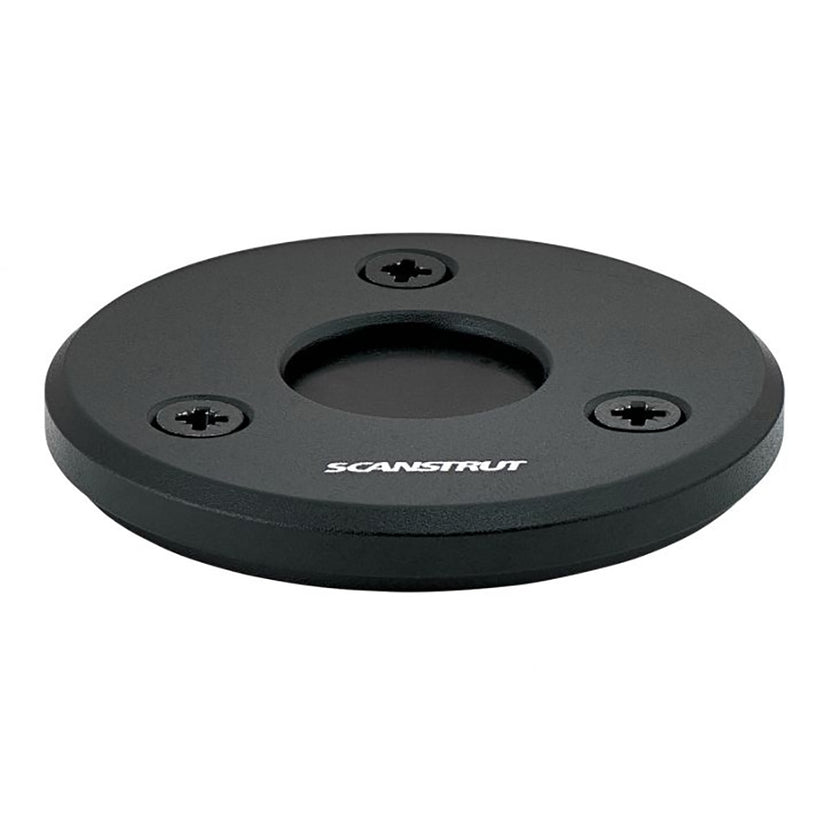 Sello de cable de perfil bajo Scanstrut de aluminio anodizado negro para cables de 4 a 9 mm [DS-LP-21A-BLK]