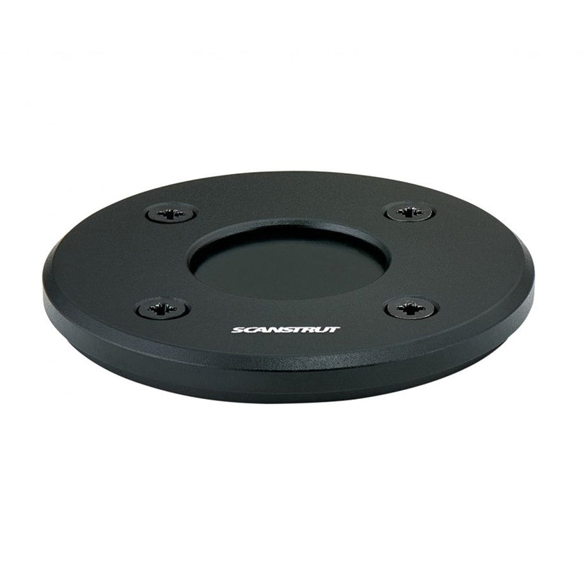 Sello de cable de perfil bajo Scanstrut de aluminio anodizado negro para cables de 9 a 14 mm, conectores de hasta 30 mm [DS-LP-30-BLK]