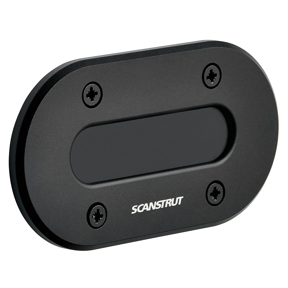 Sello multicable de perfil bajo de aluminio anodizado negro Scanstrut para cables de hasta 15 mm [DS-LP-MULTI-BLK]