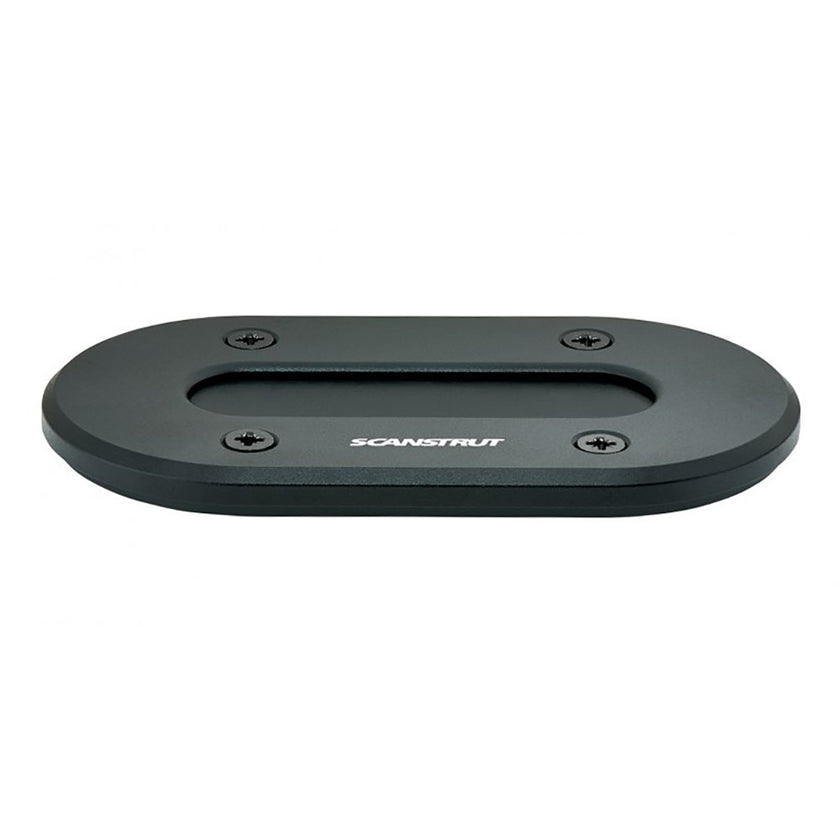 Sello multicable de perfil bajo de aluminio anodizado negro Scanstrut para cables de hasta 15 mm [DS-LP-MULTI-BLK]