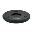 Sello de cable de perfil bajo Scanstrut de aluminio anodizado negro para cables de 9 a 14 mm, conectores de hasta 21 mm [DS-LP-21B-BLK]