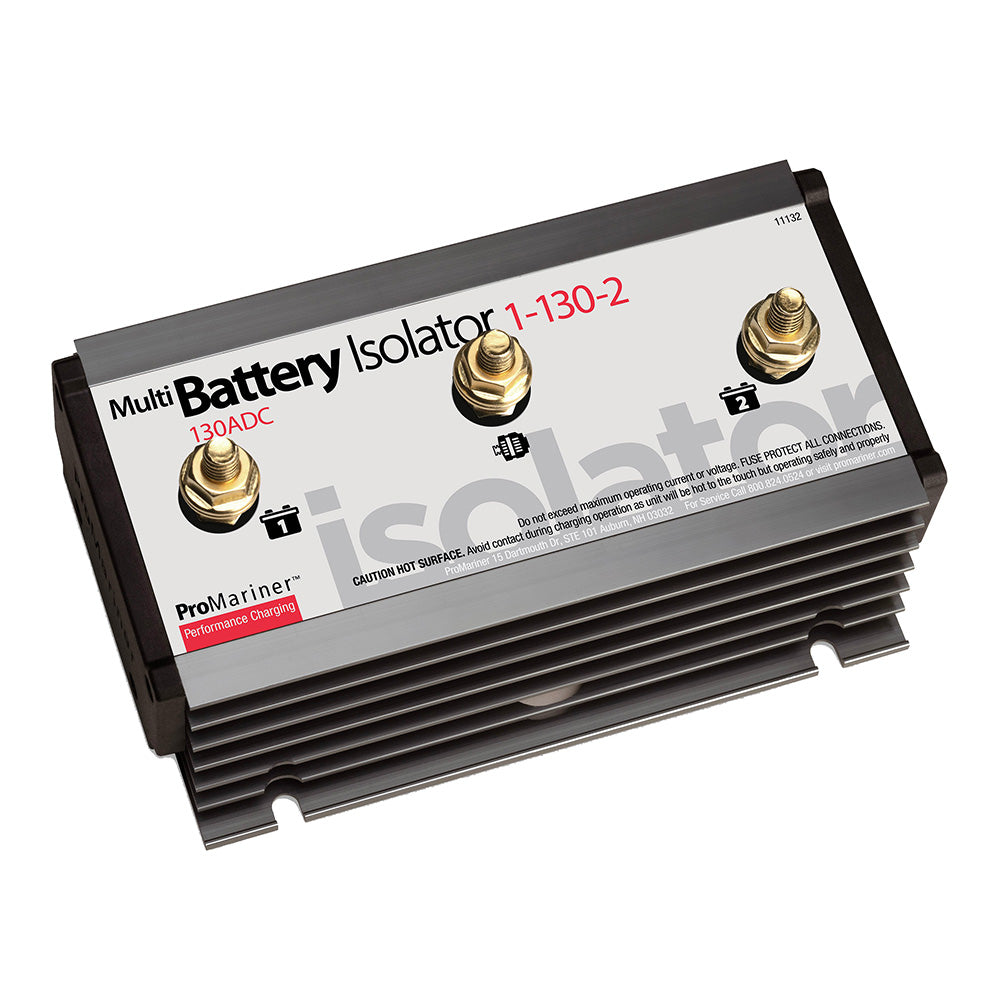 Aislador de batería ProMariner - 130 A - 1 alternador - 2 baterías [11132]
