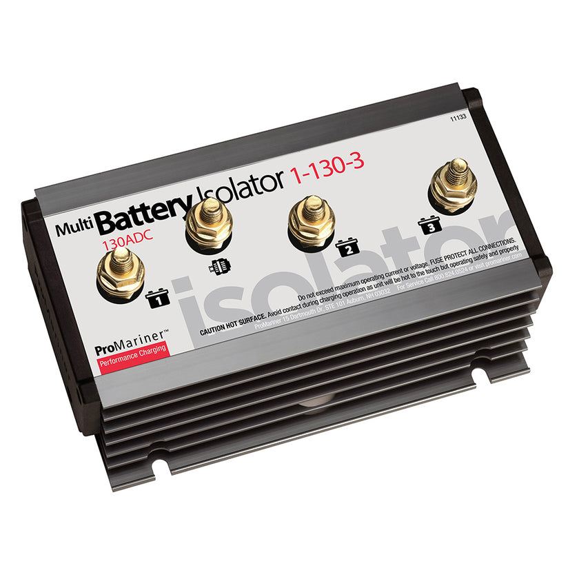 Aislador de batería ProMariner - 130 A - 1 alternador - 3 baterías [11133]