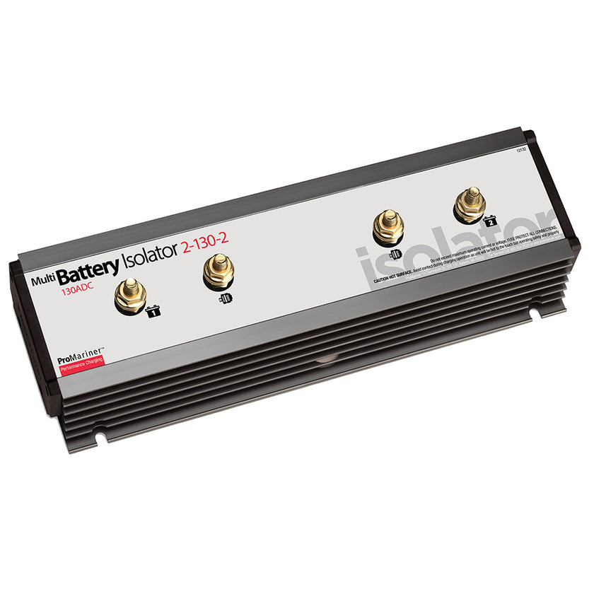 Aislador de batería ProMariner - 130 A - 2 alternadores - 2 baterías [12132]