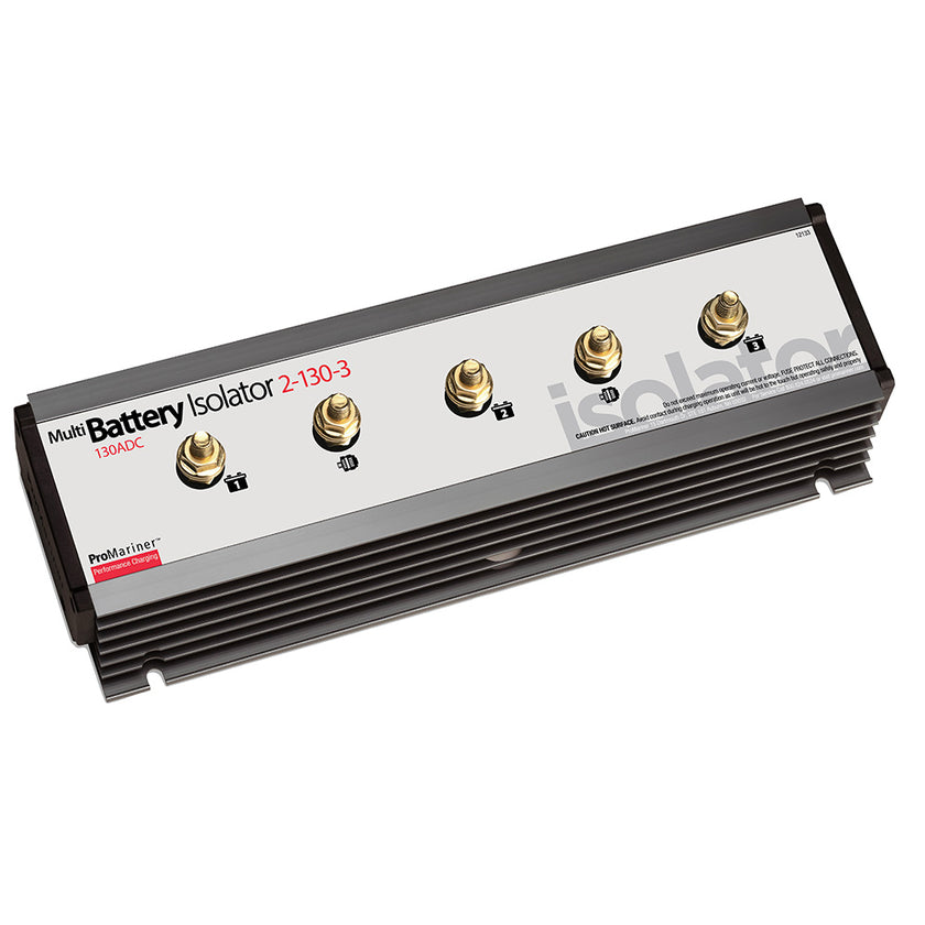 Aislador de batería ProMariner - 130 A - 2 alternadores - 3 baterías [12133]