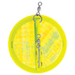 Luhr-Jensen Dipsy Diver de 8,9 cm - Medusa lunar con fondo verde chartreuse/plateado [5560-000-2509]
