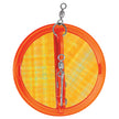Luhr-Jensen Dipsy Diver de 8,9 cm - Medusa lunar con fondo de fuego y plata [5560-000-2510]