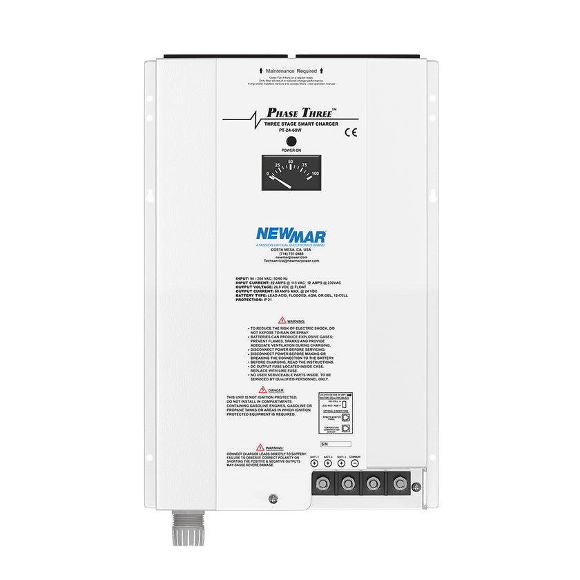 Cargador de batería Newmar PT-24-60W [PT-24-60W]