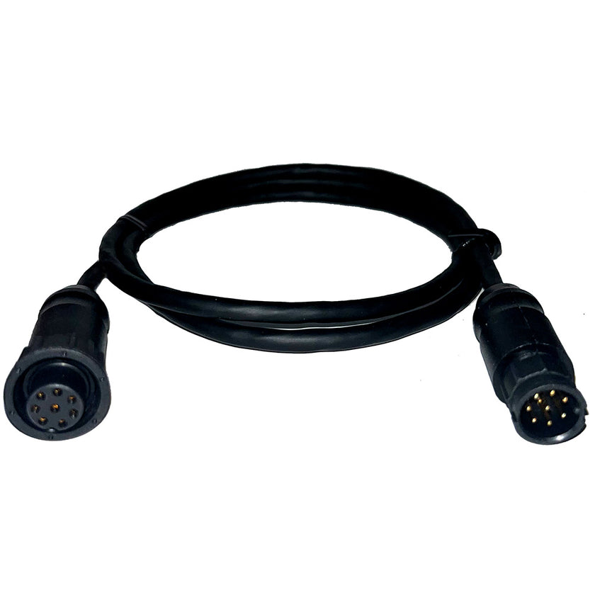 Cable adaptador Echonautics de 1 m con conector Garmin hembra de 8 pines para transductores Echonautics de 300 W, 600 W y 1 kW [CBCCMS0503]