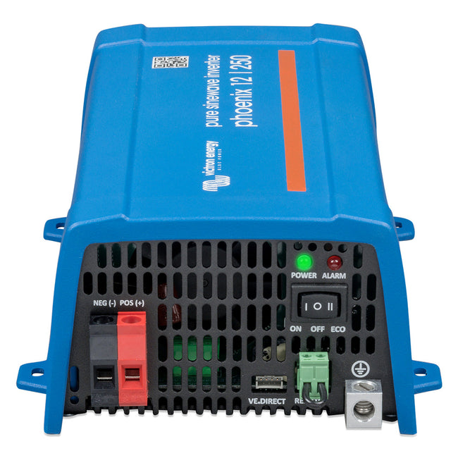 Inversor Victron Phoenix 12/250 - 120 V - VE.Direct NEMA 5-15R - Salida única - 200 W [PIN122510500]