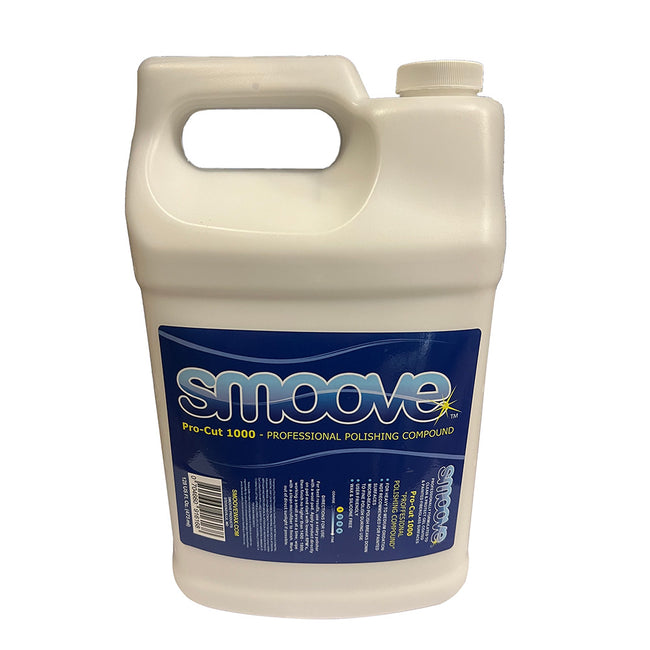Compuesto de pulido profesional Smoove Pro-Cut 1000 - Galón [SMO004]