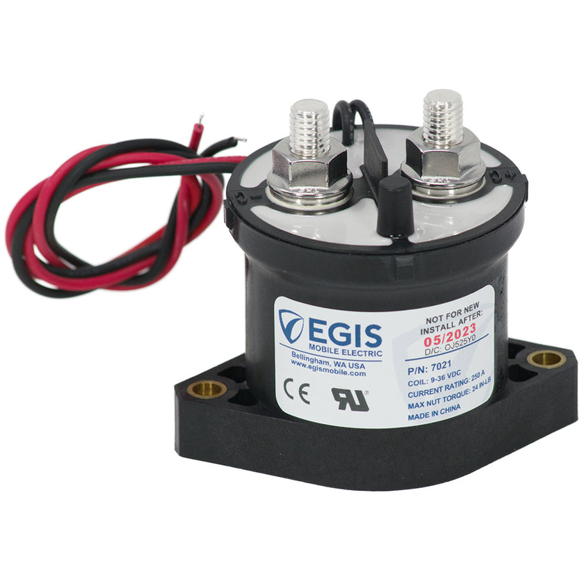 Contactor Egis 250A, 12/24V [7021]