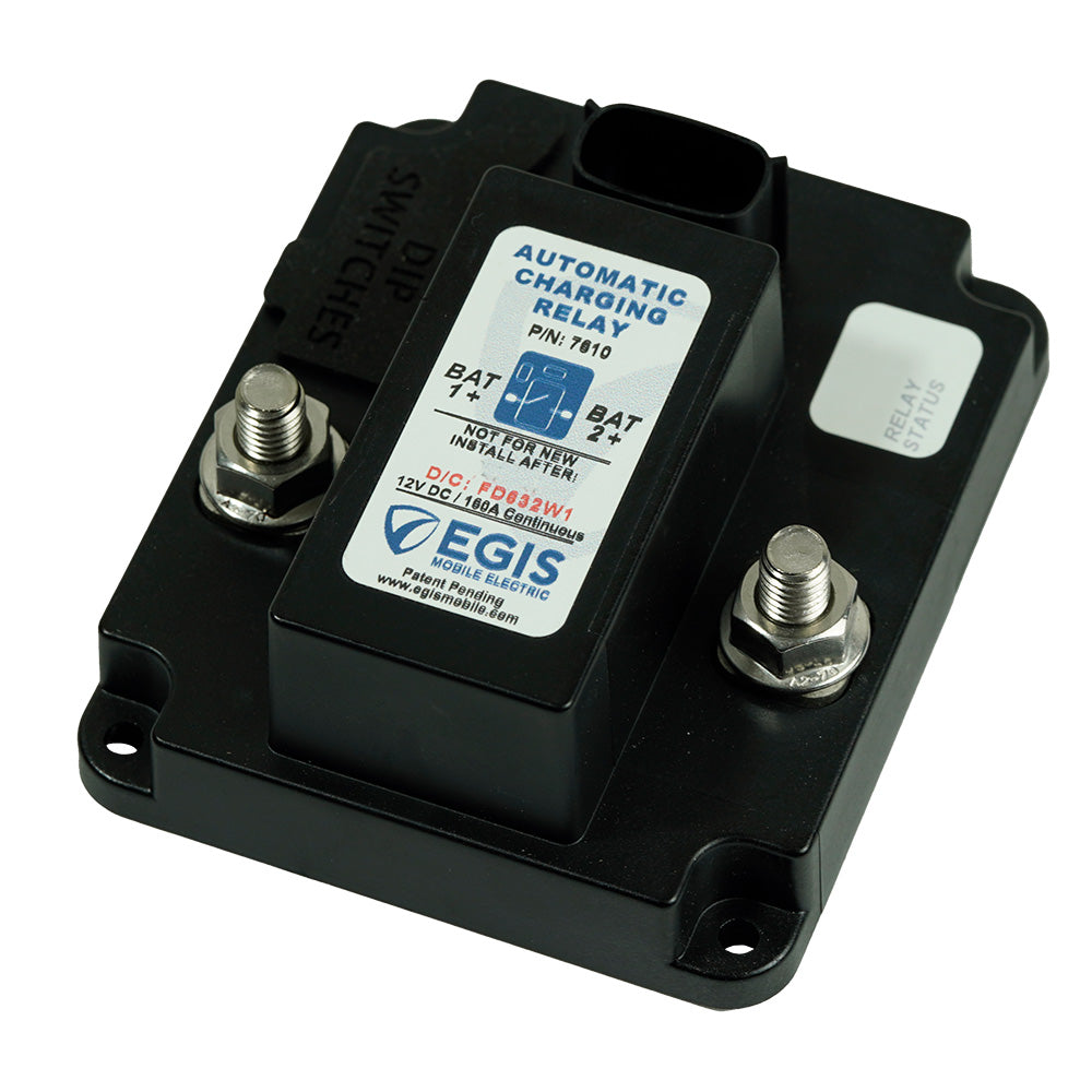 Relé de carga automática programable Egis (ACR) 160 A, 12 V [7610]