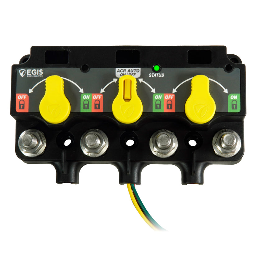 Interruptor mecánico Egis XD Series Triple Flex 2 - ACR - Interruptor mecánico con perillas y conector DTM [8830-1939]