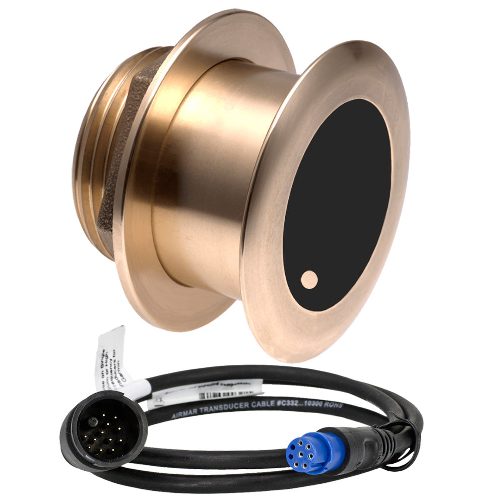 Transductor pasacascos Airmar B175MW Med Ultra Wide de 1 kW y 20 chirridos para Garmin de 8 pines [B175C-20-MW-8G]