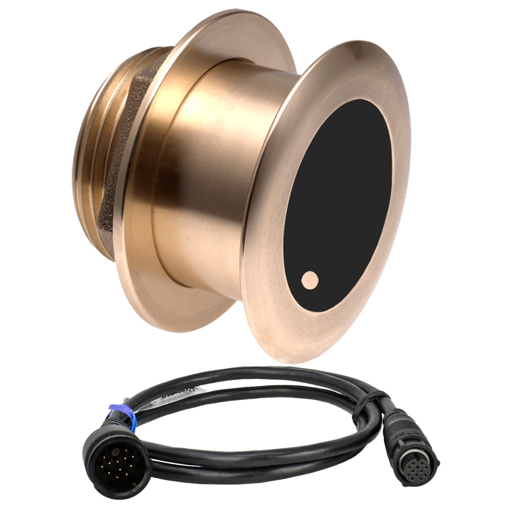 Transductor pasacascos Airmar B175MW Med Ultra Wide de 1 kW y 20 chirridos de 12 pines para Furuno TZTouch3 [B175C-20-MW-12F]