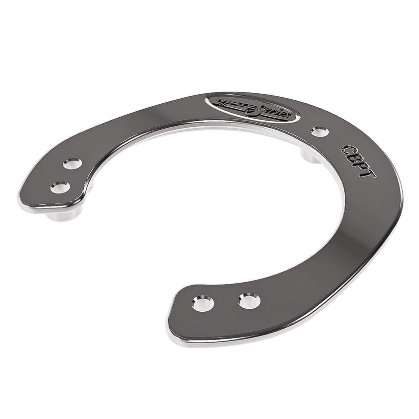 Placa de soporte roscada para portavasos de varilla de acero inoxidable serie Mate [CBPT]