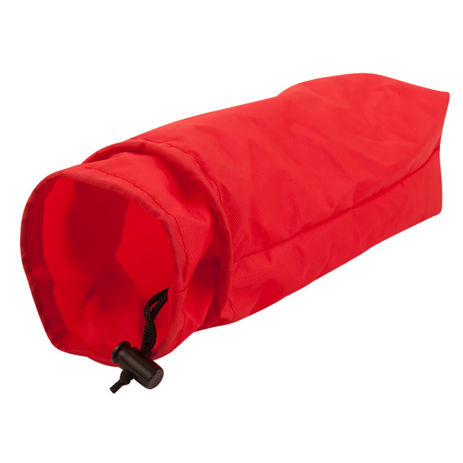 Bolsa de nailon para placa de cubierta Sea-Dog - 10 x 25 cm - Roja [337149R-1]