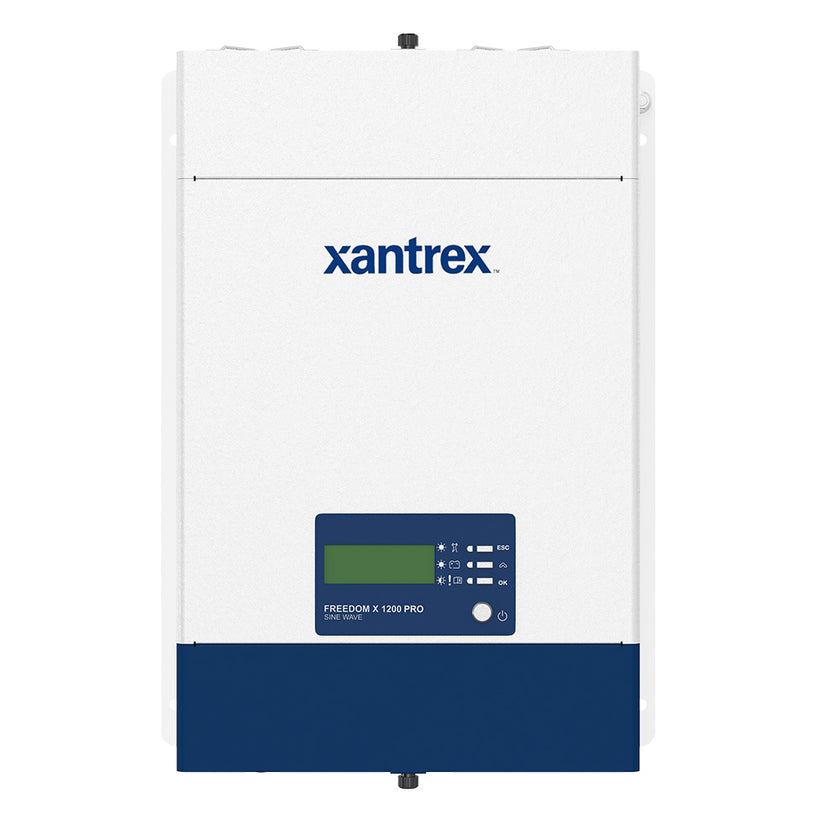 Inversor Xantrex FREEDOM X 1200 PRO Truesine de 1000 W, 120 CA/12 V CC, transferencia por cableado [806-1212-05]