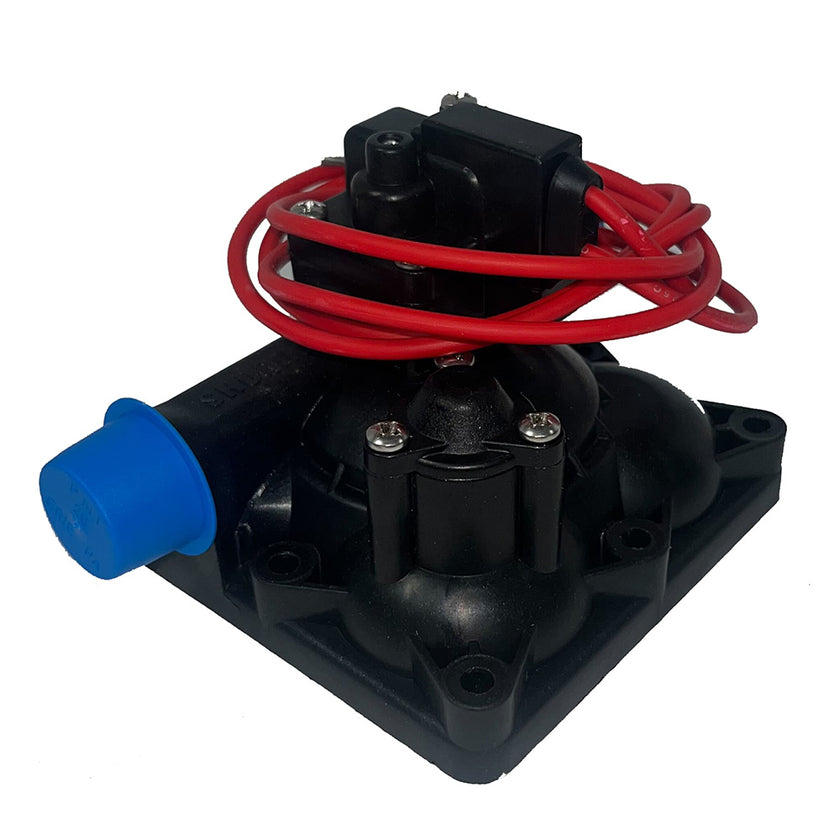 Reemplazo del conjunto superior Shurflo de Pentair para sistemas de alto caudal de la serie 4558 y bombas de lavado/vivero de servicio pesado Pro BaitMaster II 4.0 de la serie 4648 [94-805-01]