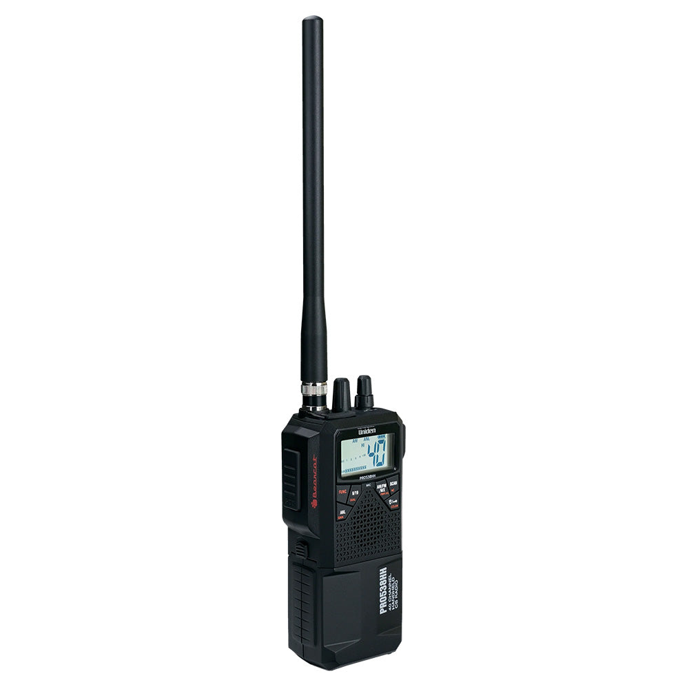 Radio CB portátil Uniden PRO538HHFM con AM/FM [PRO538HHFM]